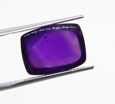 Natural Purple Amethyst Octagon Cabochon Gemstone 16  11.95ct, 12x16mm