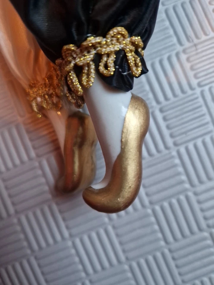 Porzelan Puppe Clown Vintage Retro Original 80er Jahre - Bild 4 von 4