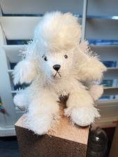 Webkinz Ganz WHITE POODLE Dog HM014 Plush Stuffed Animal No Code