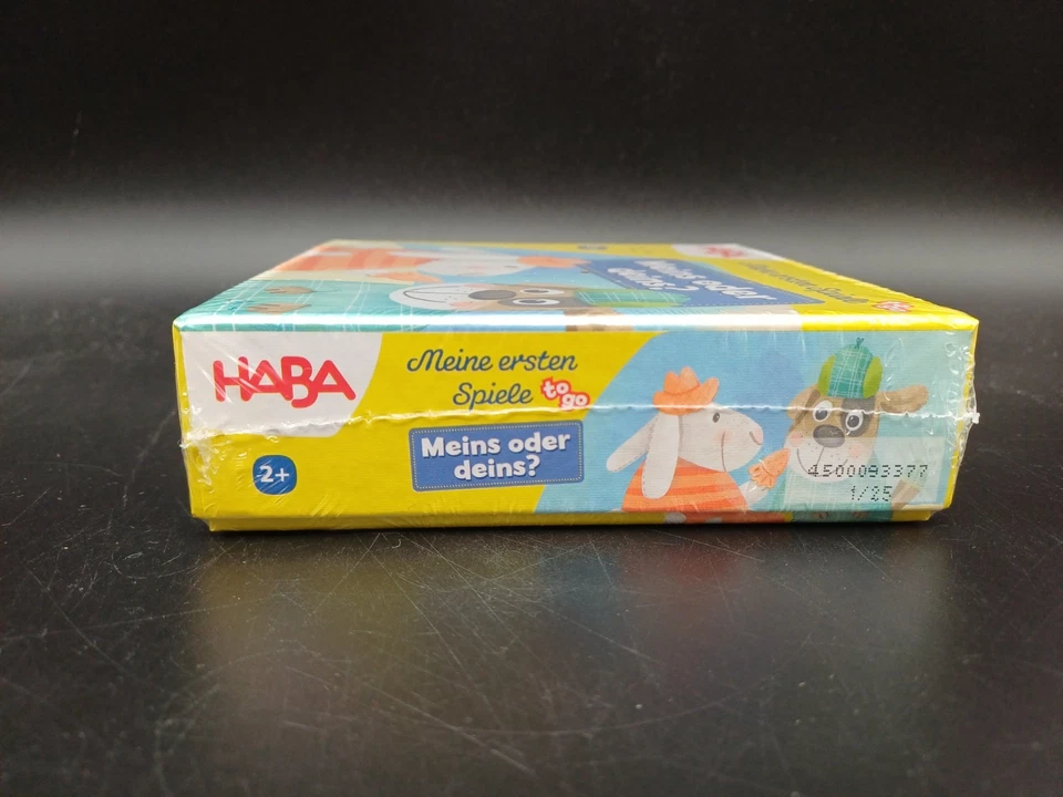 HABA 012218 Meine ersten Spiele Meins oder deins? NEU OVP UNGEÖFFNET - Bild 4 von 4