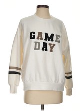 Z Supply Women White Sweatshirt XS
