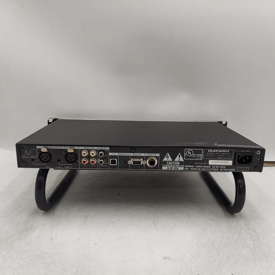 Marantz PMD570 Solid State Recorder Player - Image 4 of 4