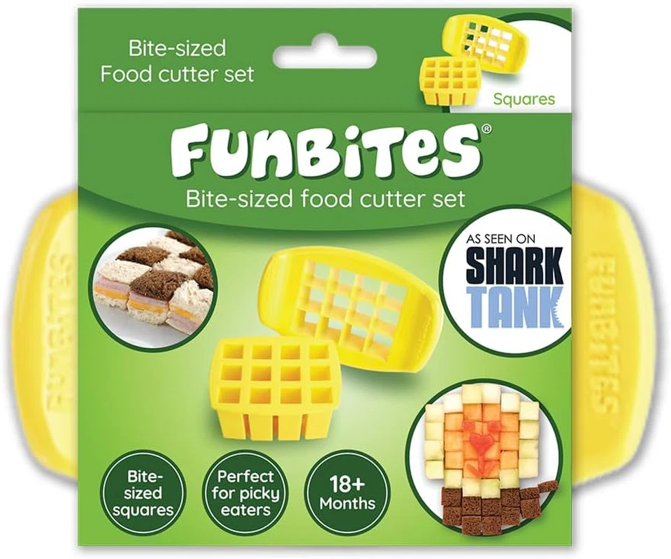 Food Cutter, Sandwich Cutter for Kids, Bento Lunch Box Accessory, Cuts Food into