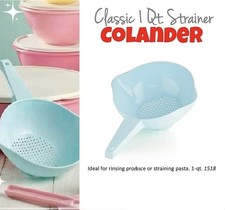 Tupperware Colander 1 qt Double Pouring Spout...