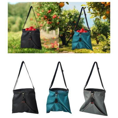 Obstpflücktasche Ihr Arm und Hand waschbar verstellbarer Riemen Ernte Gemüse