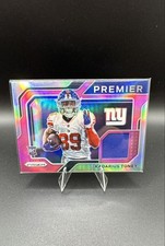 2021 Panini Prizm - Premier Jerseys Kadarius Toney #PJ-12 Pink Prizm (MEM, RC)