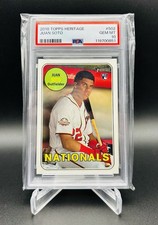 2018 Topps Heritage High Number - Juan Soto RC #502 - PSA 10 GEM MINT