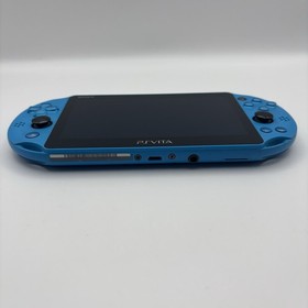 SONY PS Vita PCH-2000 Console Blue Fast Shipping No joystick drift