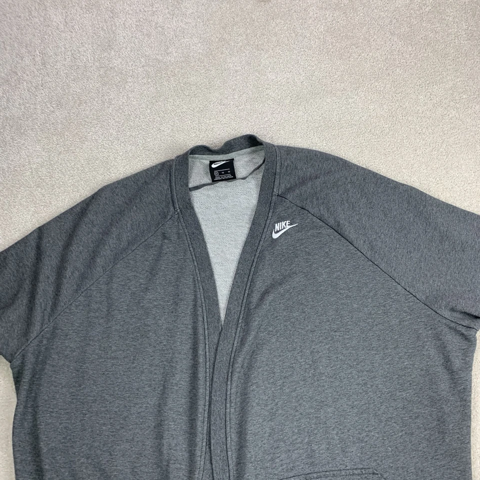 Nike Sudadera De Gran Tamaño Frente Abierto Cárdigan Talla XL Logo Athleisure Foto 3 de 4