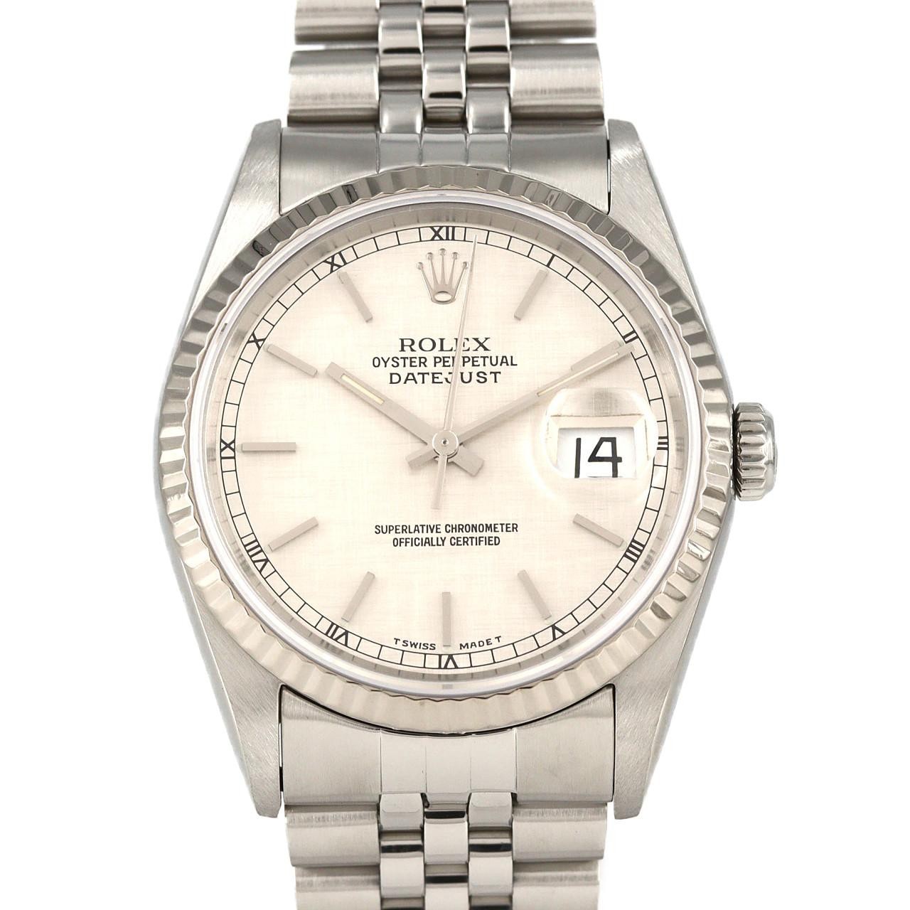 Authentic Rolex Datejust 16234 SSxWG Mechanical Automatic X-Series #270-004-...