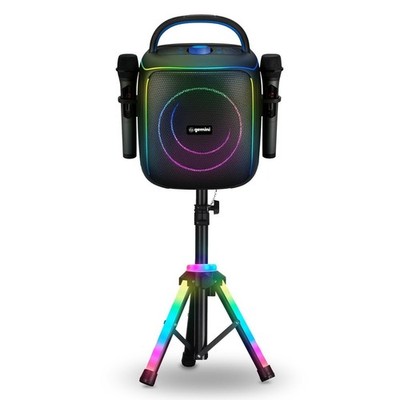 Gemini Wireless Karaoke Speaker with 2 Microphones, 480W Portable Party