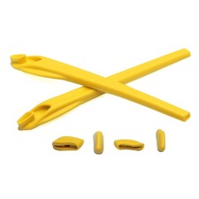Rubber Kit Replacement Ear Socks Nose Pieces For-Oakley Flak 2.0 XL - Yellow