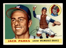 1955 Topps #23 Jack Parks RC EXMT X3321610