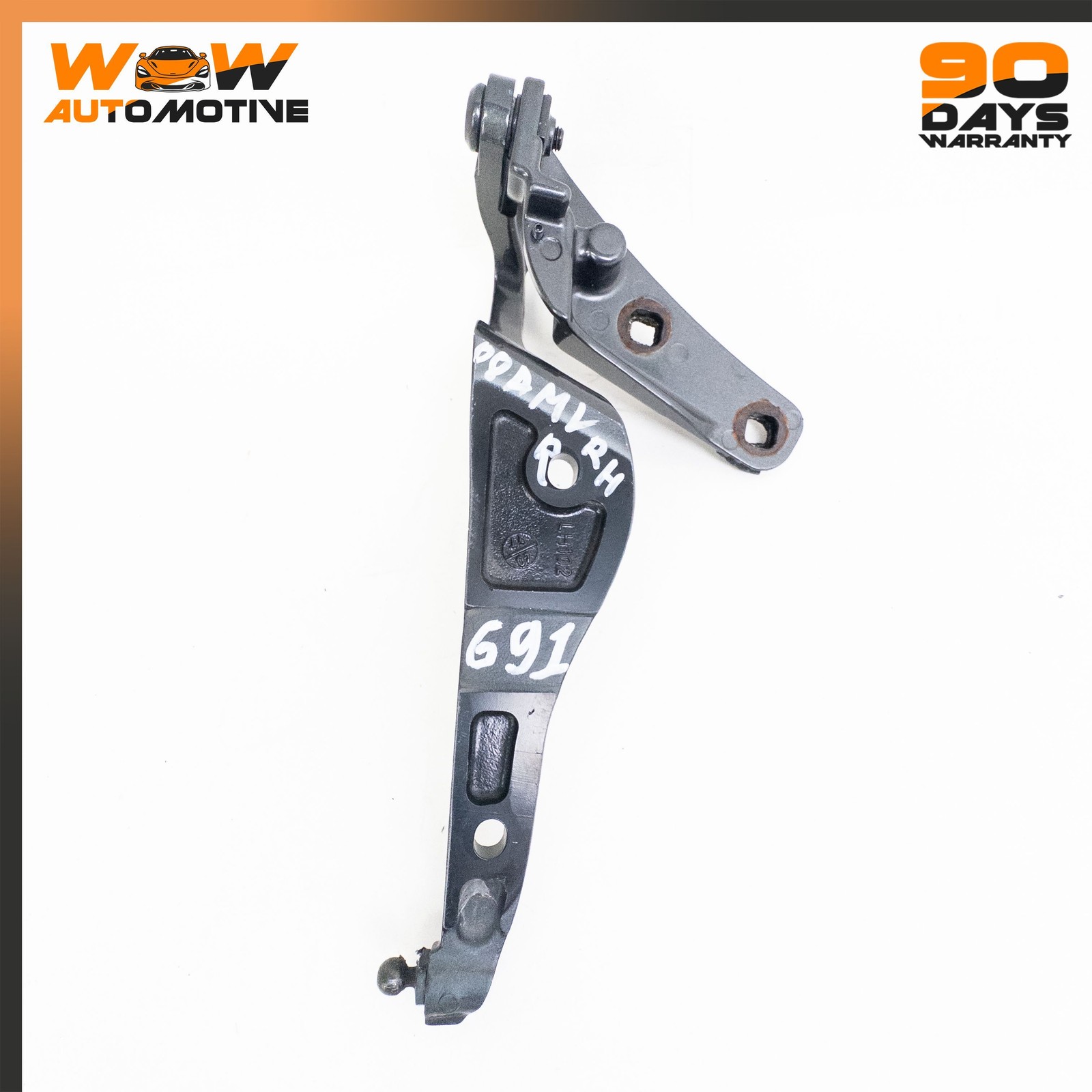 06-16 ASTON MARTIN V8 VANTAGE CONVERTIBLE REAR TRUNK TAILGATE HINGE HINGES OEM