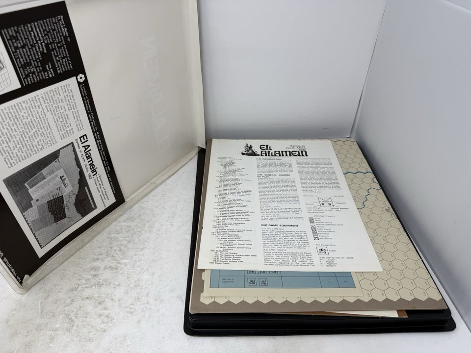 EL ALAMEIN Battles in North Africa 1942 Vintage Historical Simulation ...