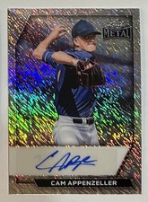 2026 LEAF METAL BASEBALL CAM APPENZELLER #2/10 SILVER SHIMMER AUTO