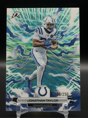 2025 Topps Resurgence Jonathan Taylor /250 Aqua Surge Colts