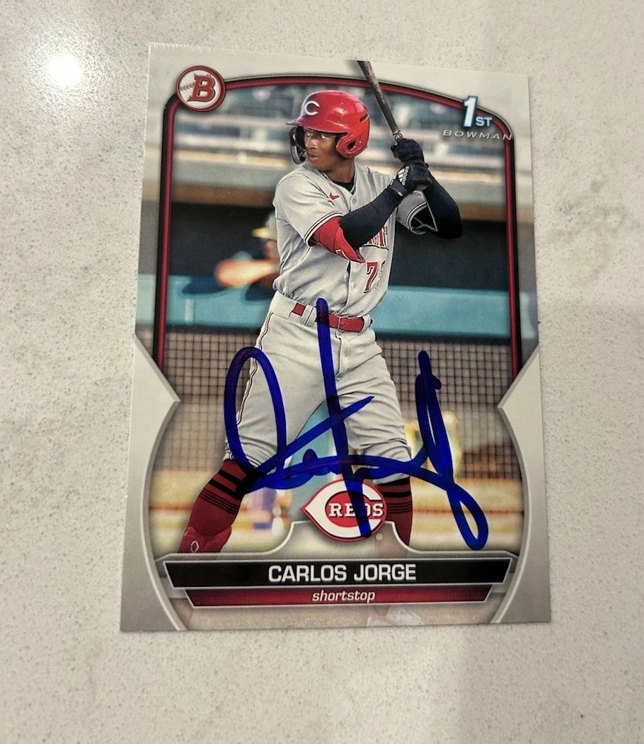 Bowman Cincinnati Reds Baseball Sports Trading Cards & Accessories