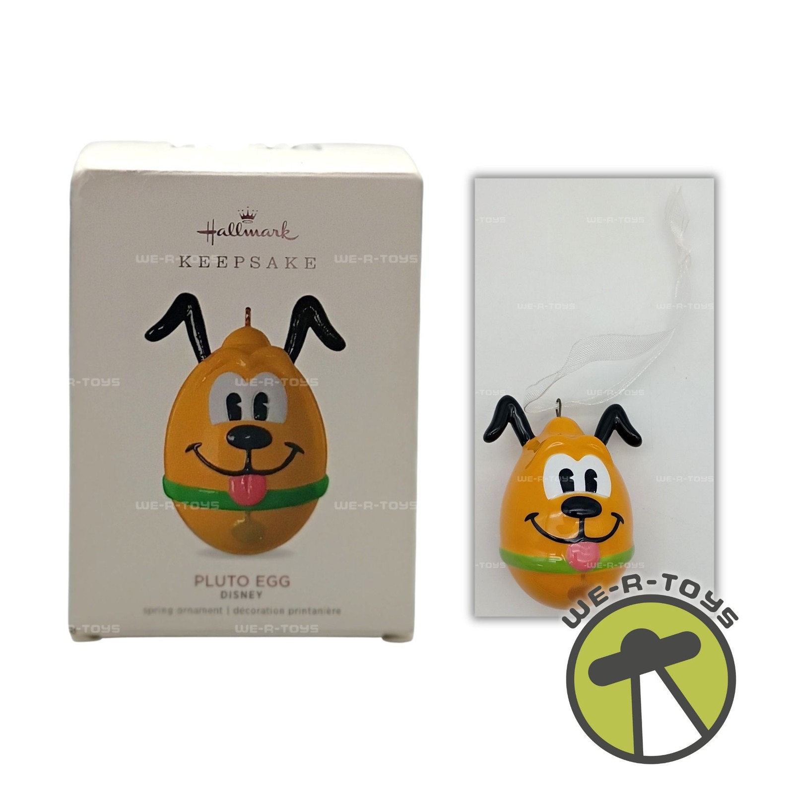 Disney Pluto Egg Hallmark Keepsake Ornament 2018 New QEO8111