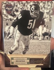 2011 Timeless Treasures Silver #109 Dick Butkus Serial 22/49 RARE Parallel 