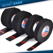 4pc Rolls Cloth Tape Wire electrical wiring harness car auto suv truck 19mm 15m