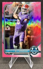 2022 Bowman University Chrome DJ Uiagalelei Pink Refractor #89