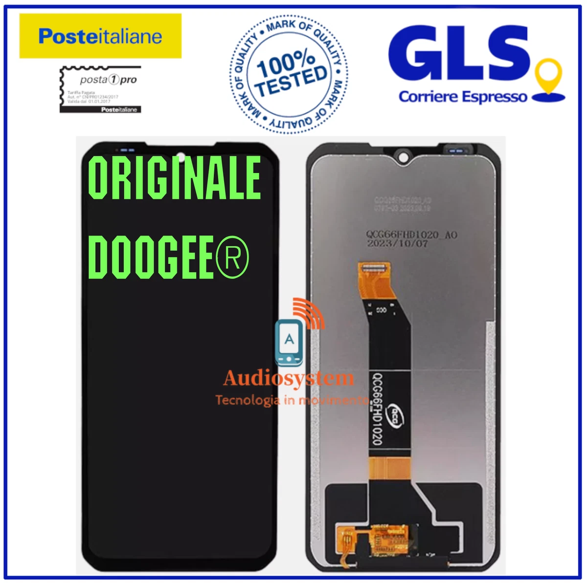 Jinyunlai 3 Pezzi, Vetro Temperato per Doogee S110, Pellicola Prottetiva Anti Graffio, Anti-Impronte, Senza Bolle, Durezza 9H, Ultra Trasparente, Ultra Resistente, Pellicola proteggi schermo