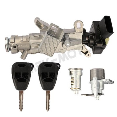 Ignition Housing Assembly 2PCS Door Lock Cylinder FOR JEEP COMPASS PATRIOT 07-17