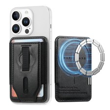 Magnetic Phone Wallet Scratch-Resistant PU Leather Phone Accessory