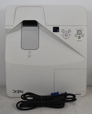 NEC UM330W 3LCD WXGA Ultra Short Throw Projector 3300 Lumens 2143 Used Hours