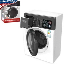 Durable Kids Washing Machine Playset Interactive Educational Toy Imaginative Fun