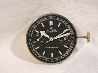 Vintage Rolex Chronographe ANTI MAGNETIQUE Valjoux 23 SO VERY RARE 29.96mm Wide