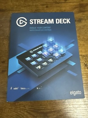 Elgato Stream Deck Live Content Creation Controller - Black, 15 Macro Keys
