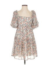 Minkpink Women Gray Casual Dress S