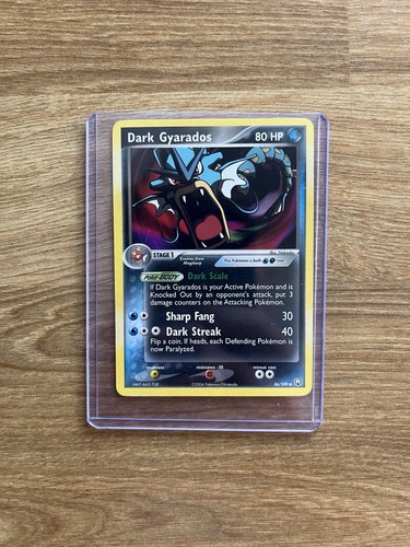 Pokémon TCG-Dark Gyarados 36/109 Team Rocket Returns Non Holo MP