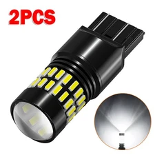 AUXITO 7443 2X DRL 7444 White 48LED Safety Bright Brake Tail Parking Light Bulbs