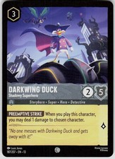 Darkwing Duck Shadowy Superhero 187/204 Attack of the Vine Disney Lorcana