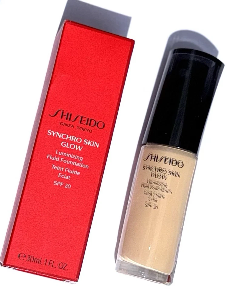 Shiseido Synchro Skin Glow Luminizing Fluid Foundation SPF20 30ml Golden 2 - Bild 3 von 3