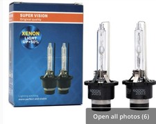 Ds2 6000k Hid Xenon Super Vision Low Beam Light Pair Bulbs 6000k White Ds2 6000k Hid Xenon Super Vision Low Beam Light Pair Bulbs 6000k White