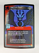 Nightmare Moon, New Moon #8 Foil - Celestial Solstice, My Little Pony CCG (2014)