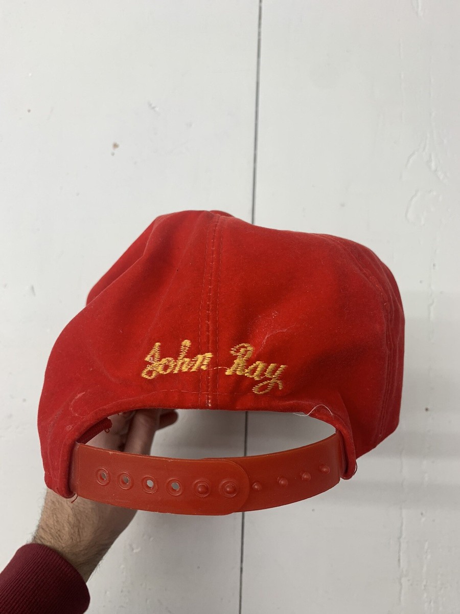 Vintage Korea 1988 Mens Red Velvet Cap | eBay