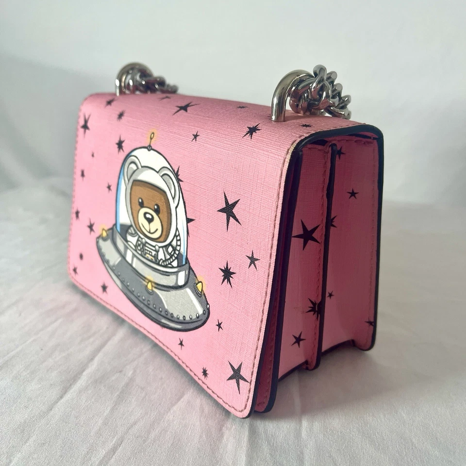 Cartera Moschino Space Bear de eslabones Foto 4 de 4