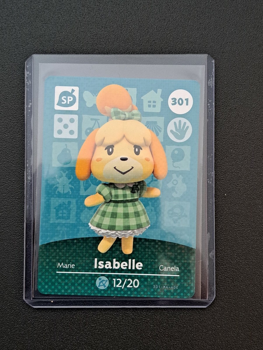 Isabelle - 301 - Animal Crossing Amiibo Card | eBay