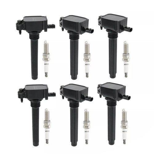 For Dodge 6PCS Ignition Coil & Iridium Spark Plug For Chrysler For Jeep - Picture 2 of 15