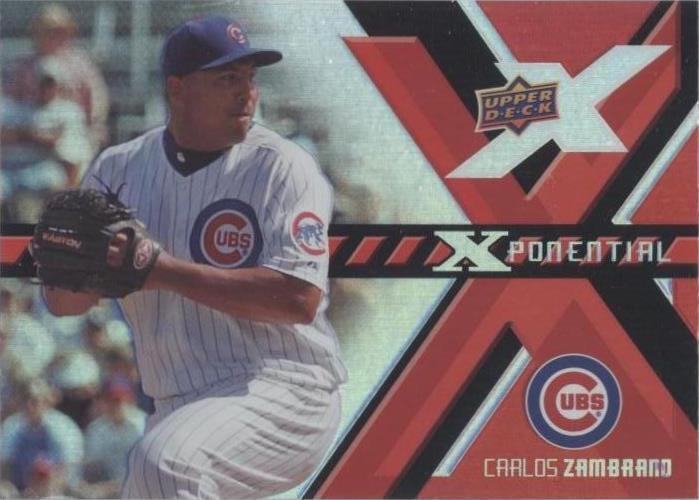 2008 Upper Deck X - Carlos Zambrano #X-CZ - 1 of 1