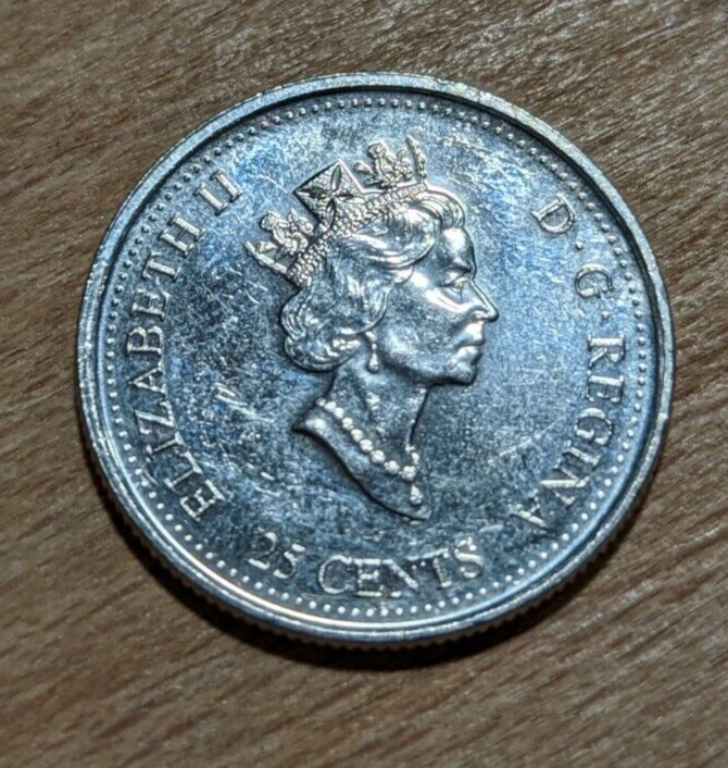 1999 October Millennium Canadian 25-Cent Quarter Coin | eBay