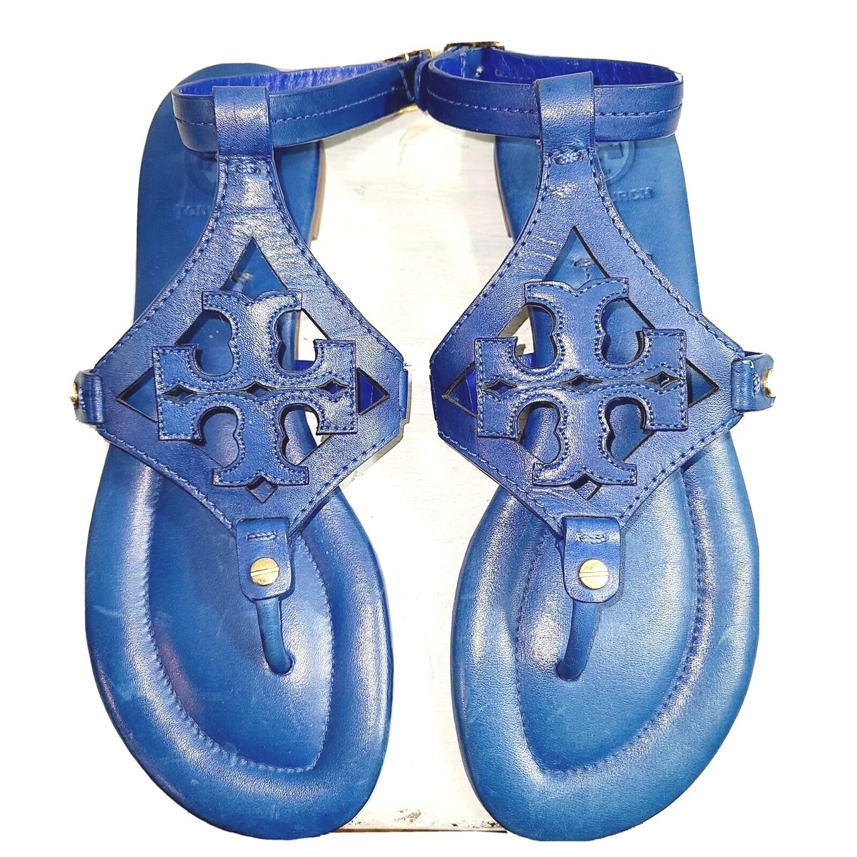 Blue Miller Sandals Nautical Blue Tory Burch Sandals Tory Burch