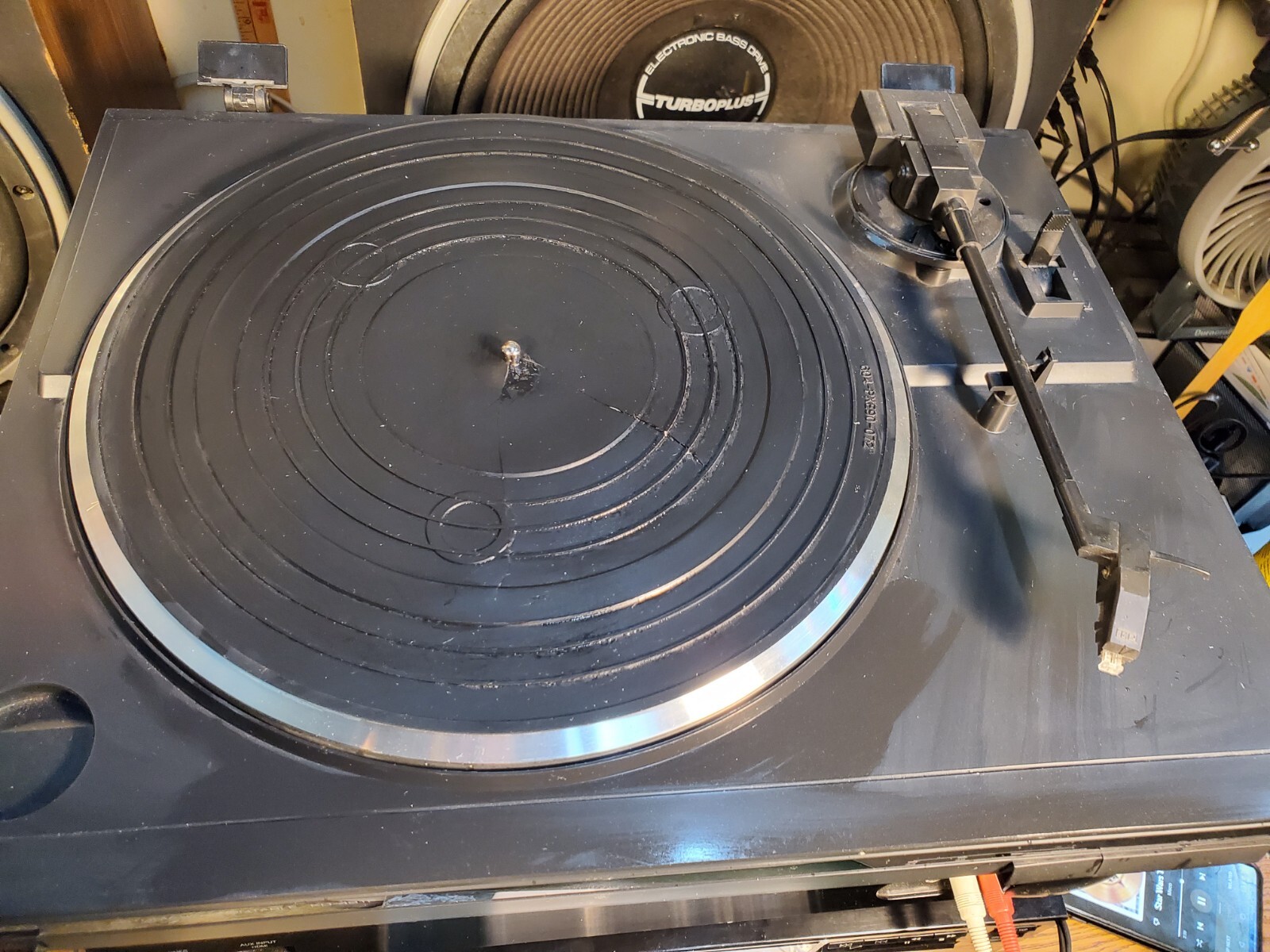 Vintage 1991 Kenwood KD491F Belt Drive Turntable Record Player