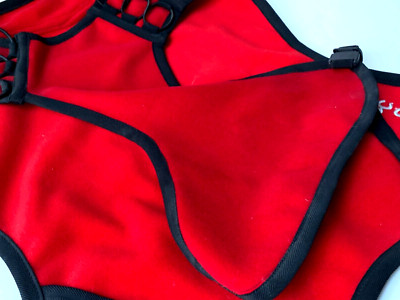 Thermic Hundemantel kleine Hunde XW Fleecejacke signalrot Rückenlänge 26 IQ1002