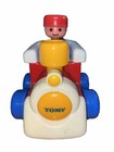 Vintage 1991 Tomy Push N Go Toy Train Engine  — photo 1